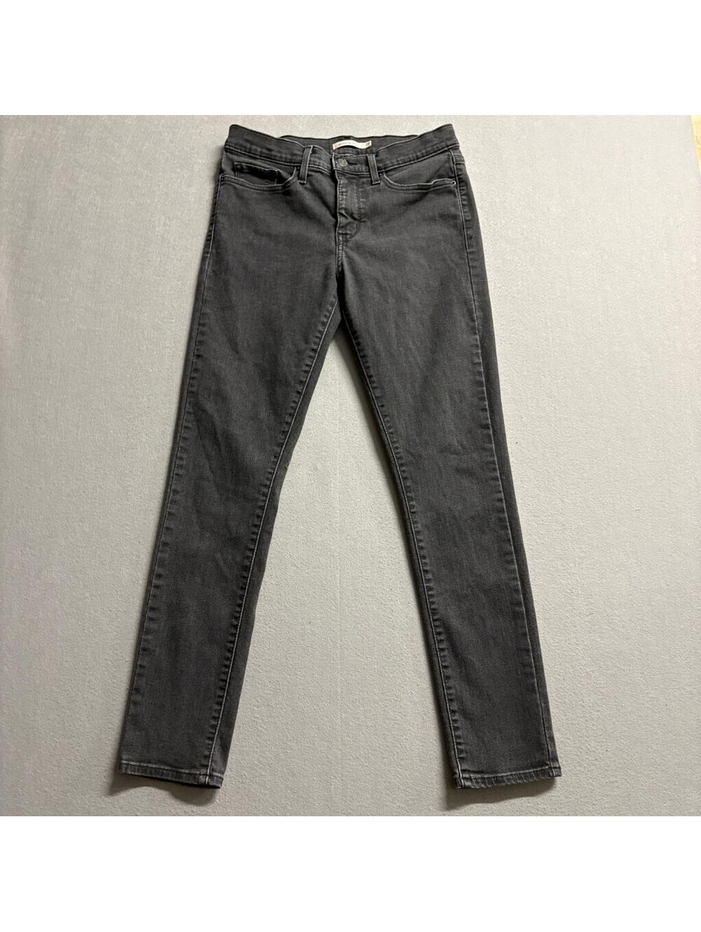 Levis 311 Shaping Skinny Jeans Womens 29 Gray Denim Stretch Pants W29 L30